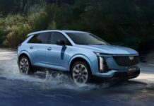 Оновлений Cadillac XT5 2026 помітили на тестах із лідаром на даху Оновлений Cadillac XT5 2026 помітили на тестах із лідаром на даху