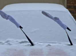 Експерт пояснив, чим небезпечно залишати двірники піднятими під час снігопаду Експерт пояснив, чим небезпечно залишати двірники піднятими під час снігопаду