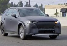 Mazda тестує новий електрокросовер: прототип помічено в Каліфорнії Mazda тестує новий електрокросовер: прототип помічено в Каліфорнії