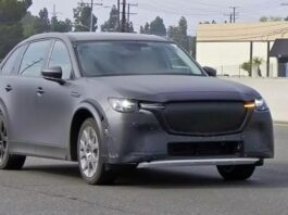 Mazda тестує новий електрокросовер: прототип помічено в Каліфорнії Mazda тестує новий електрокросовер: прототип помічено в Каліфорнії