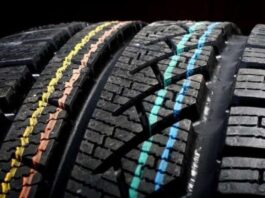 Кольорові смужки на шинах: що вони насправді означають Кольорові смужки на шинах: що вони насправді означають