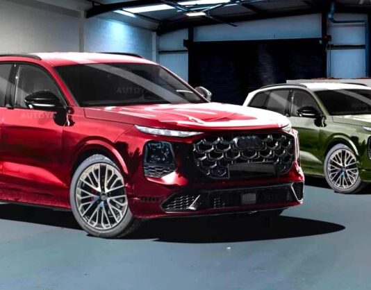 Майбутній Audi Q7 засвітився на перших рендерах Майбутній Audi Q7 засвітився на перших рендерах