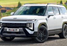 Оновлений Hyundai Santa Fe показали на перших реалістичних фото Оновлений Hyundai Santa Fe показали на перших реалістичних фото