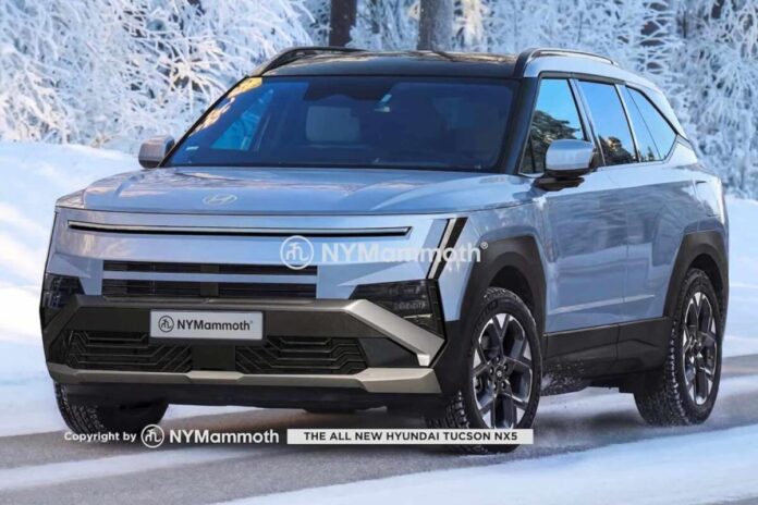 Опубліковано нові концепт-арти Hyundai Tucson