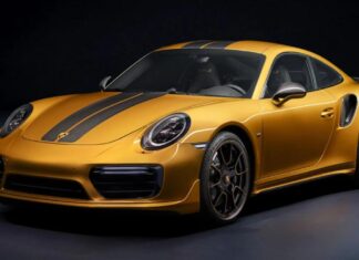 Porsche запатентувала кузов із змінним кольором та функцією індикації заряду