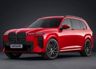 Новий BMW X7 показали на рендерах Новий BMW X7 показали на рендерах