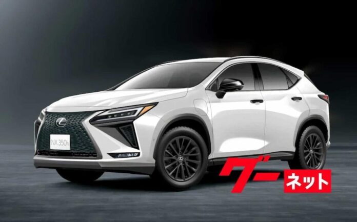 Lexus NX отримає масштабне оновлення: перші рендери